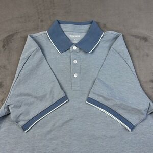 Bonobos Mens Polo Shirt Size Small Blue Short Sleeve Standard Fit Casual NEW